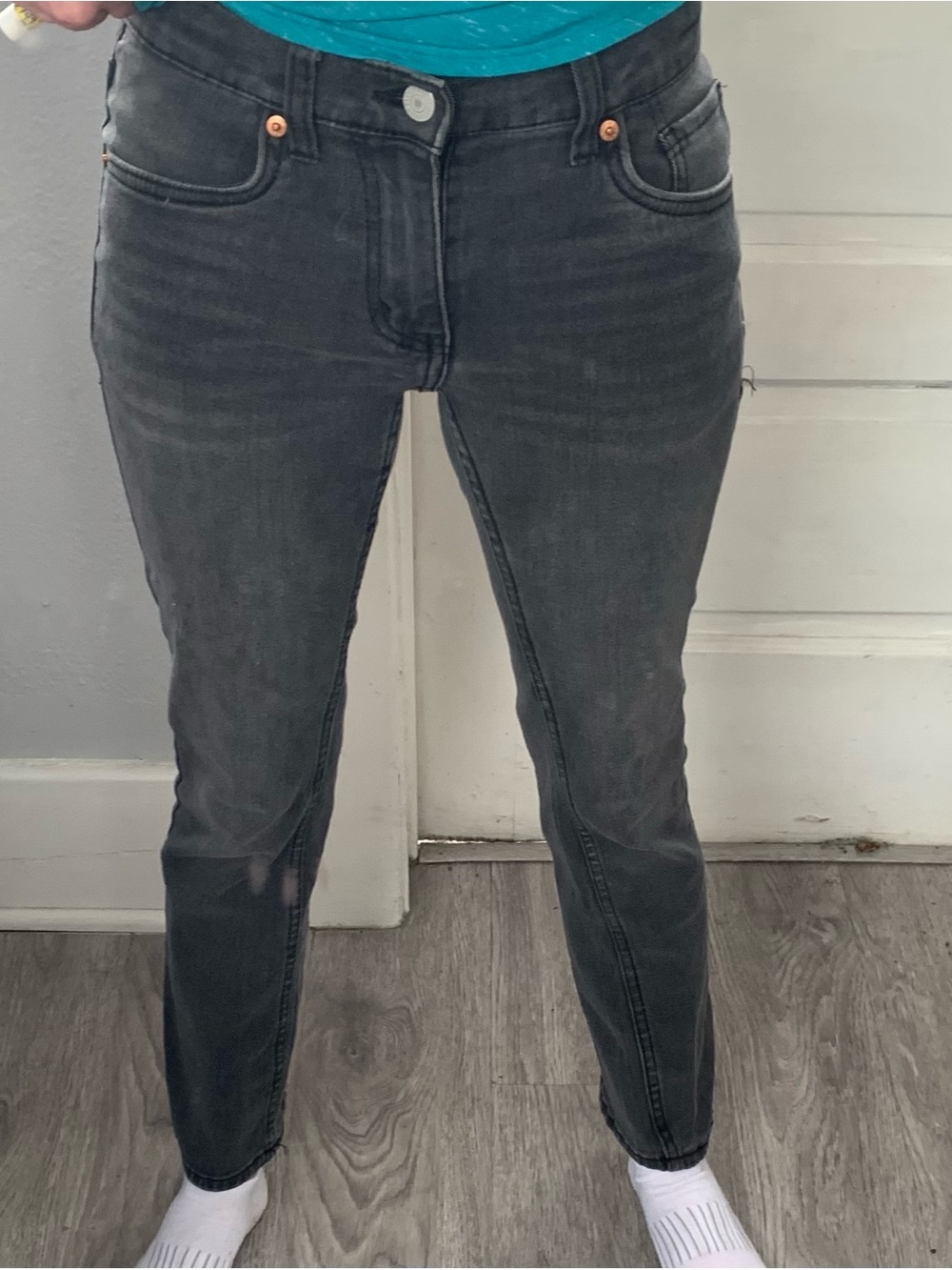 Levi's Slim Stretch Jeans in Dark Gray